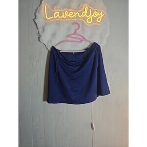 WOMENS NEW YORK SKORT SIZE L COLOR INKY Blue